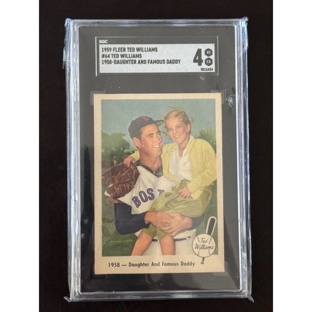 1959 Fleer Ted Williams #64 Ted Williams SGC 4